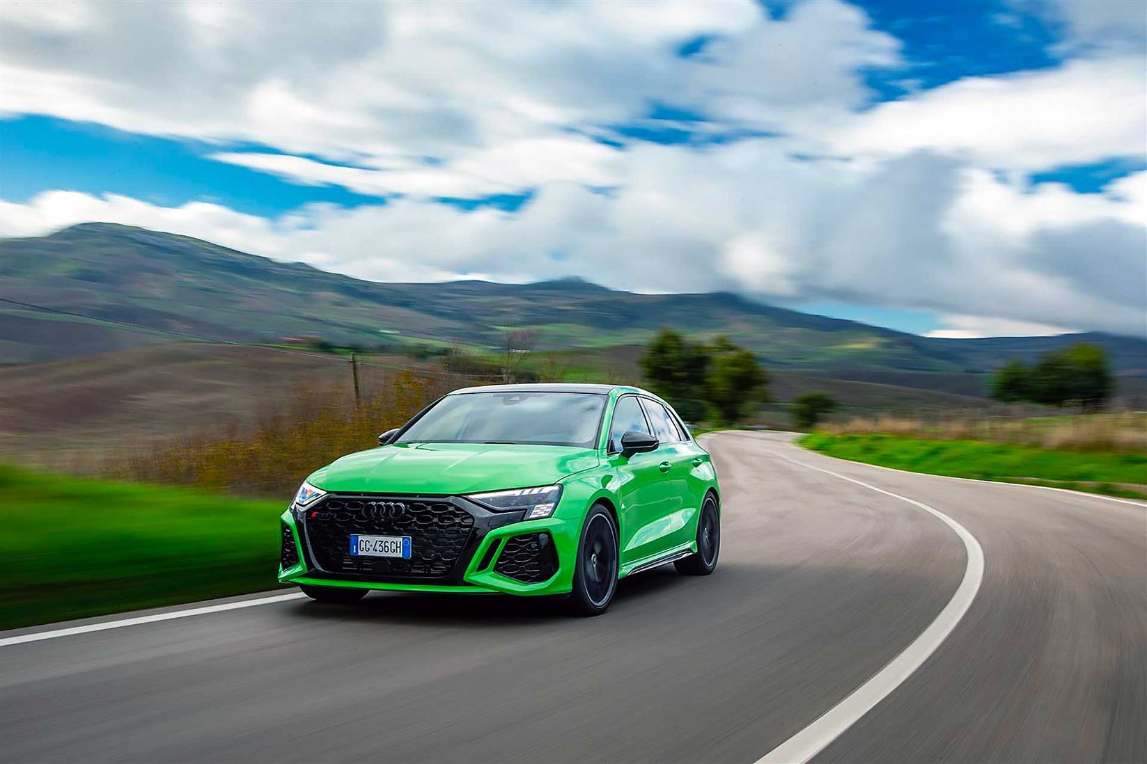 Audi Rs3 Verde Di Rabbia Primo Contatto