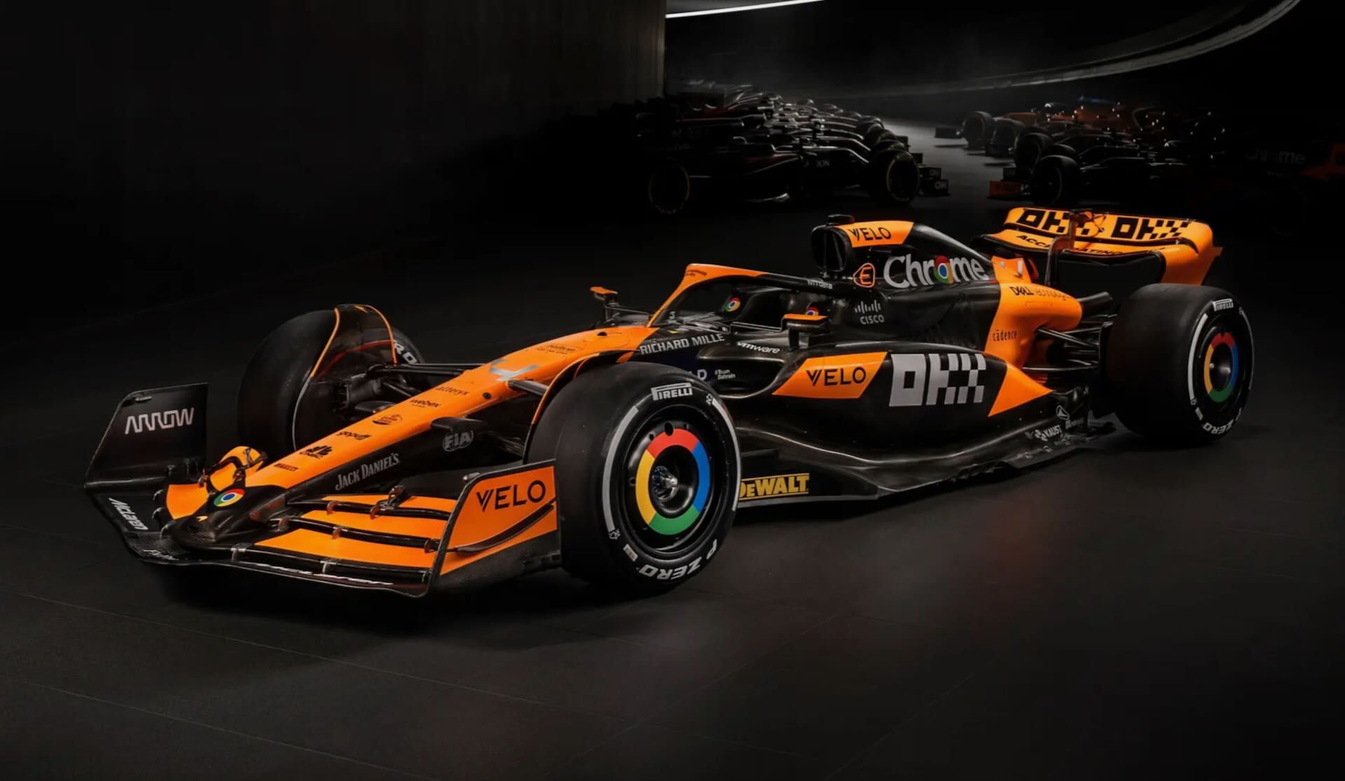 McLaren MCL38 2024 foto, dati tecnici e piloti della Formula 1 inglese