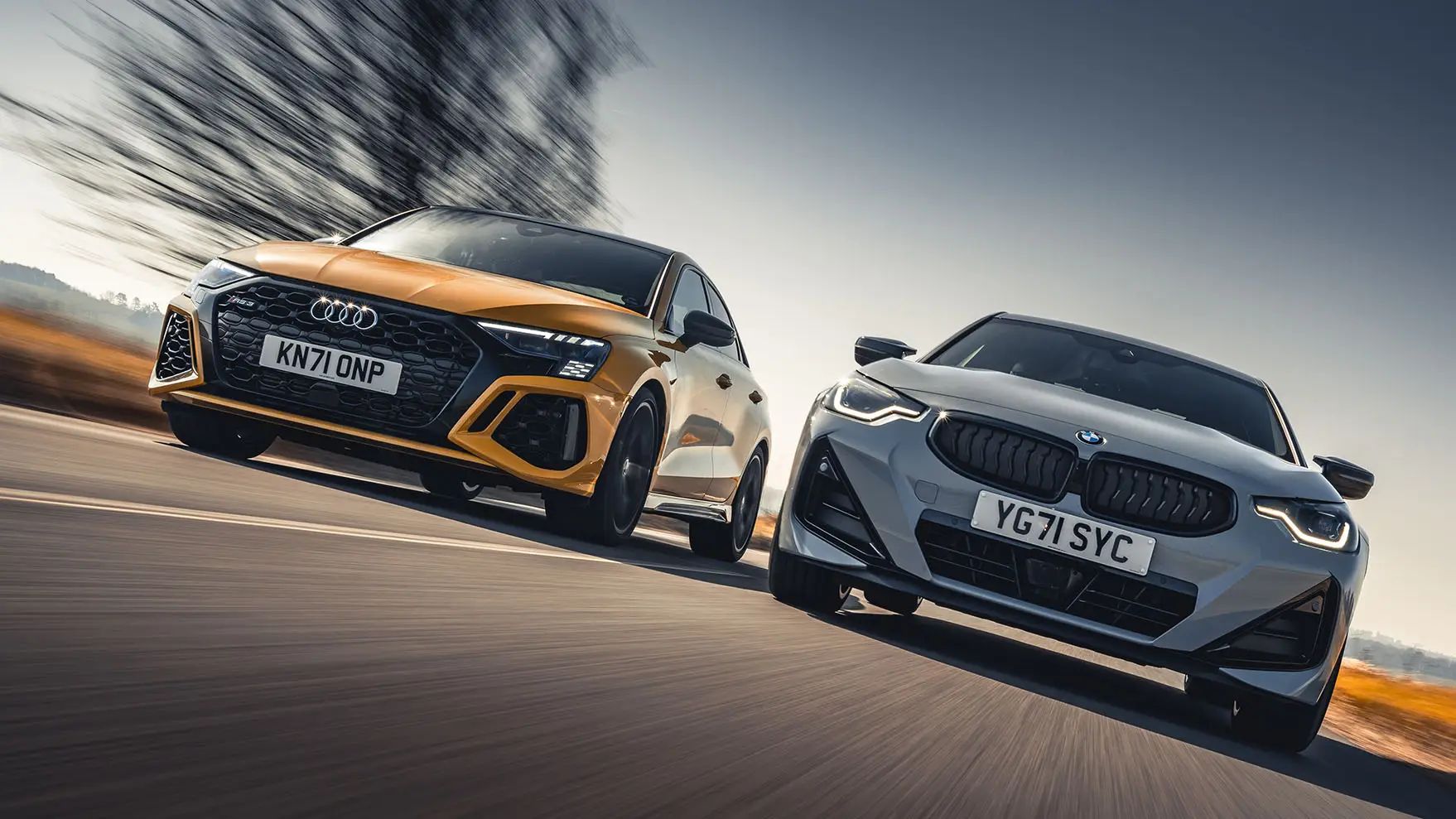 Audi RS3 vs BMW M240i Coupé.webp