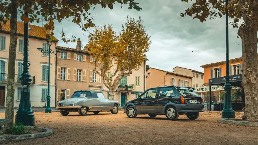 Citroën AX GT e Citroën DS