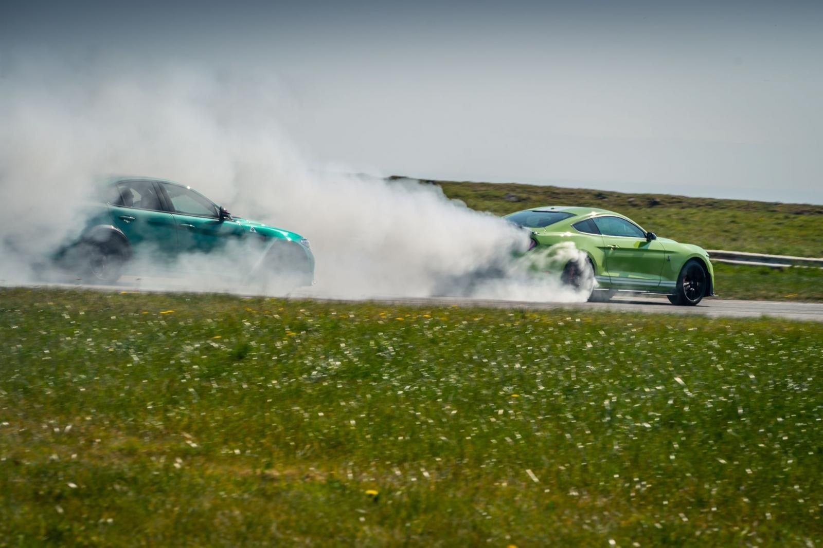 Alfa Giulia GTAm VS Ford Mustang Shelby GT500