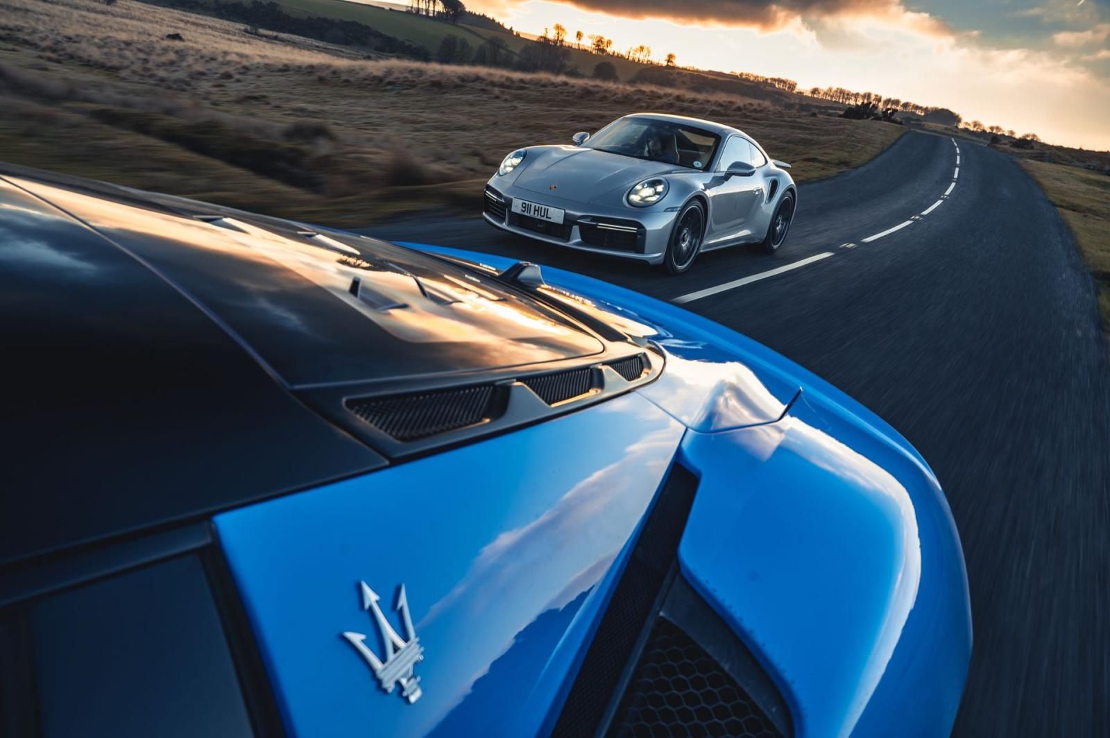 Maserati MC20 Lamborghini Huracan Evo Porsche 911 Turbo S