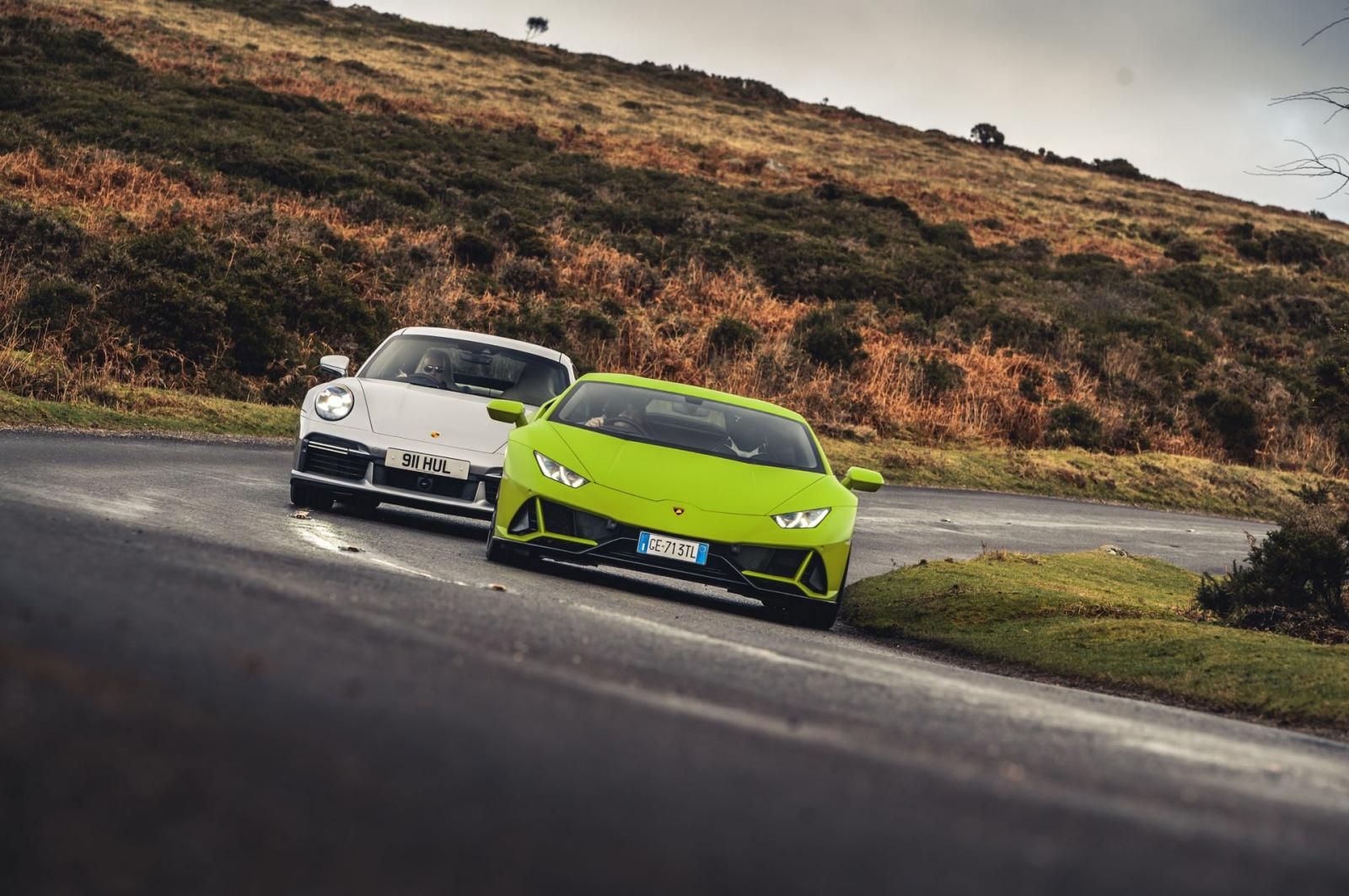 Maserati MC20 Lamborghini Huracan Evo Porsche 911 Turbo S