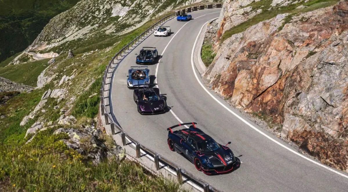 Raduno Pagani Vanishing Point 2022