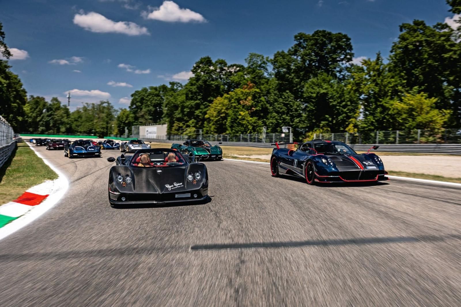 Raduno Pagani Vanishing Point 2022 Monza