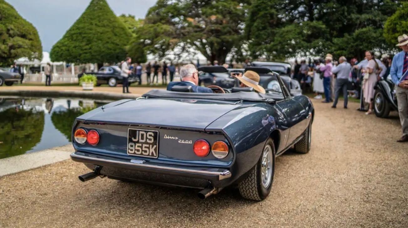 London Concours Hampton Court Palace 2022 Fiat Dino
