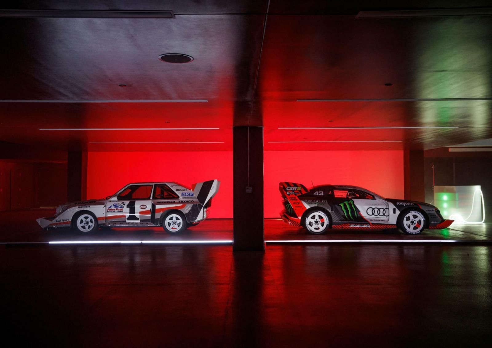 Audi S1 Hoonitron Electrikhana Ken Block Las Vegas