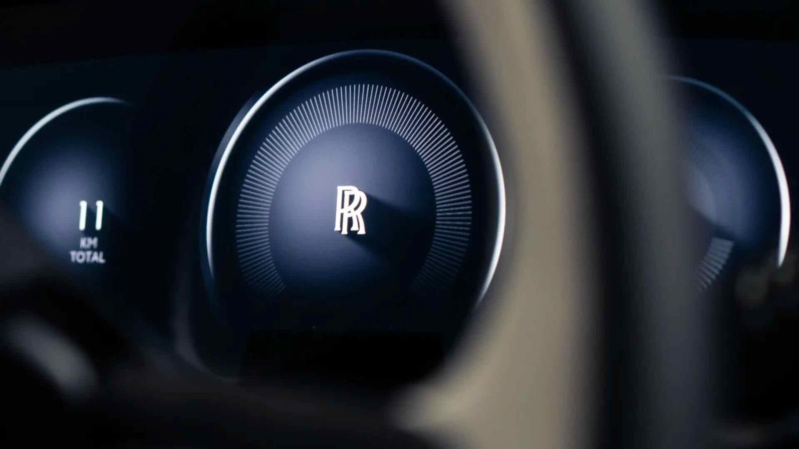 Rolls-Royce Spectre, quadro strumenti digitale