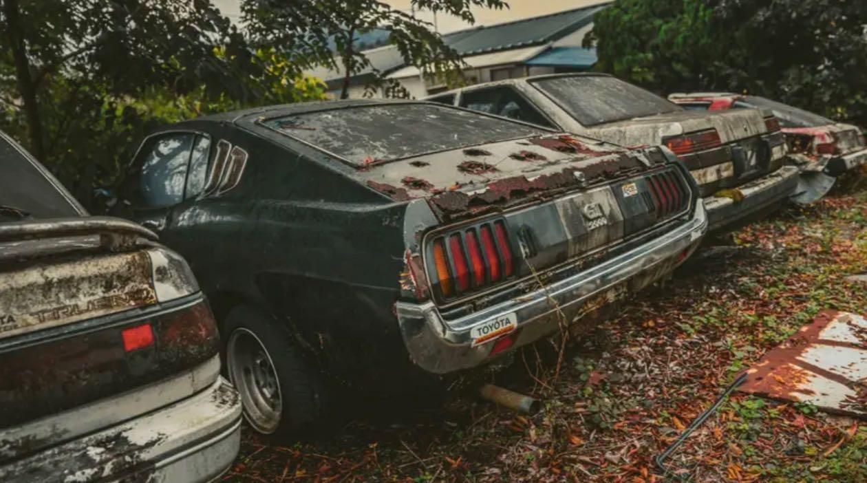 Cimitero delle auto da corsa e da strada del Giappone