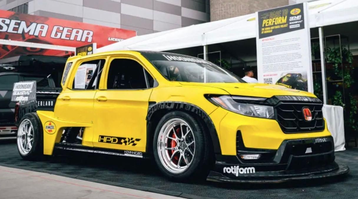 SEMA 2022 Honda Ridgeline IndyCar