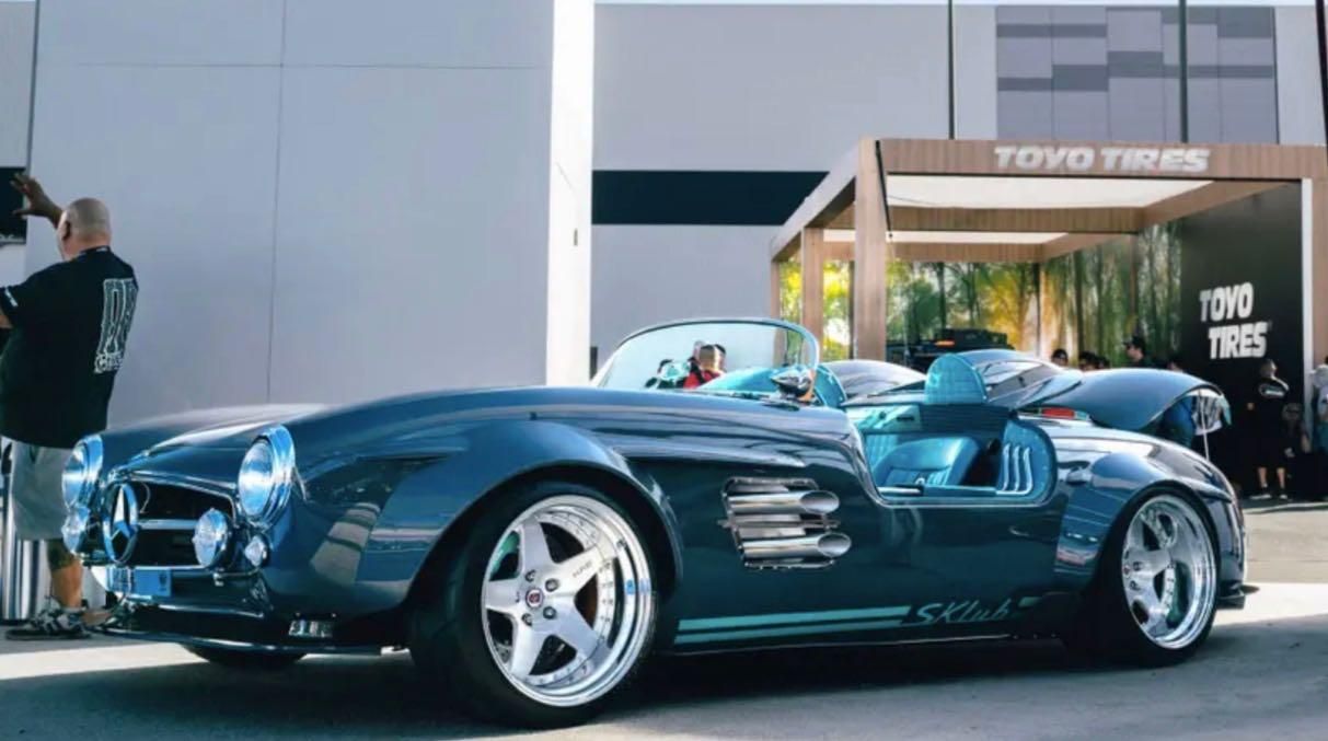 SEMA 2022 Mercedes Gullwing
