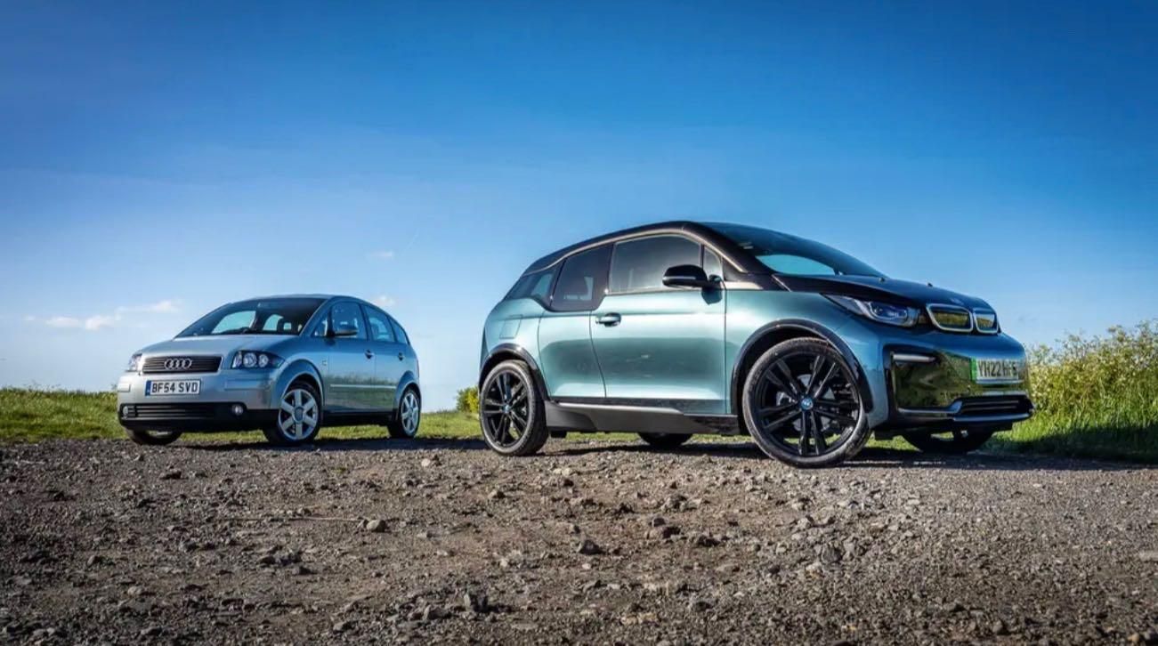 Audi A2 e BMW i3S