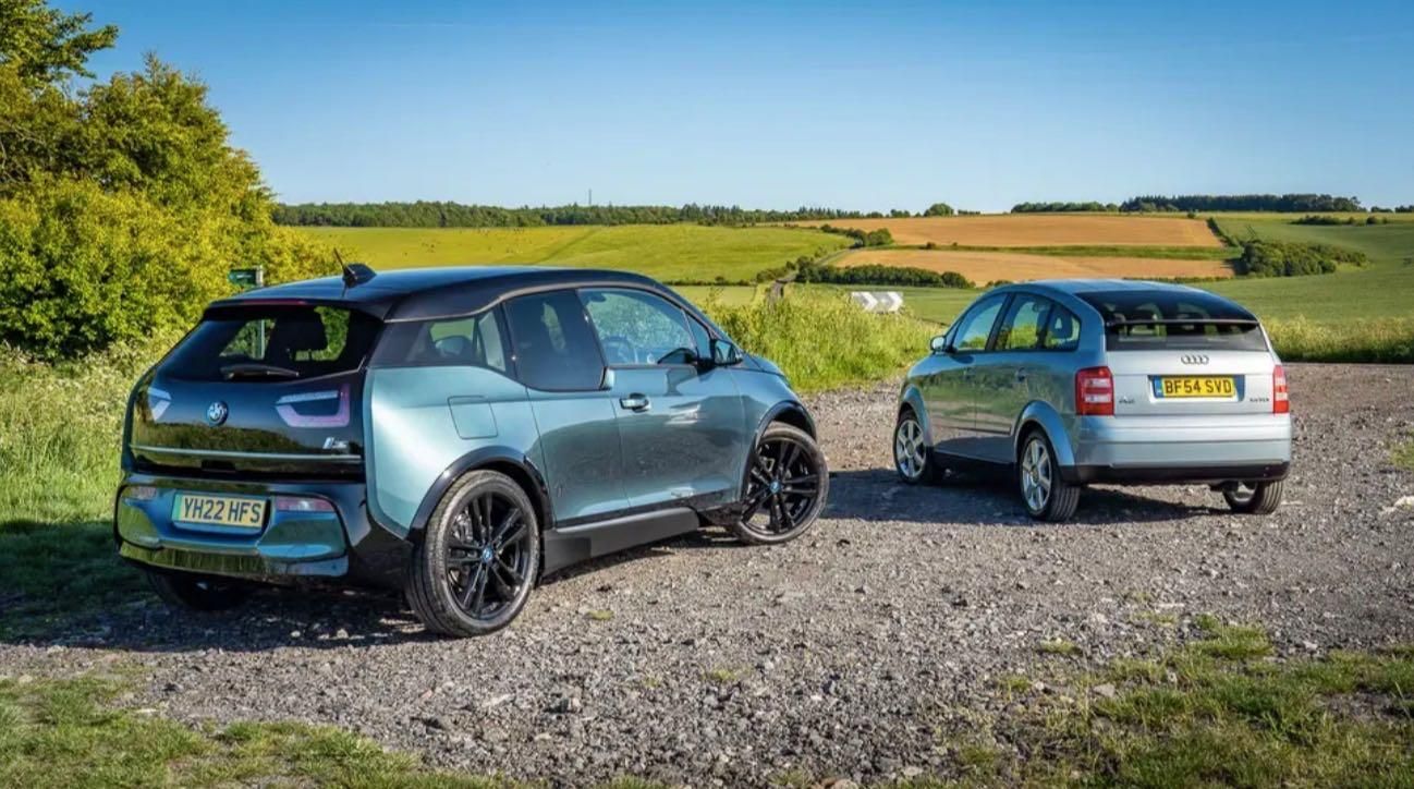 Audi A2 e BMW i3S