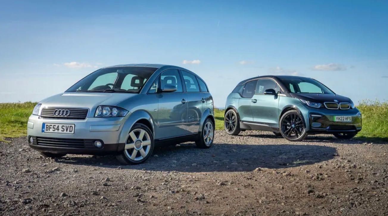 Audi A2 e BMW i3S