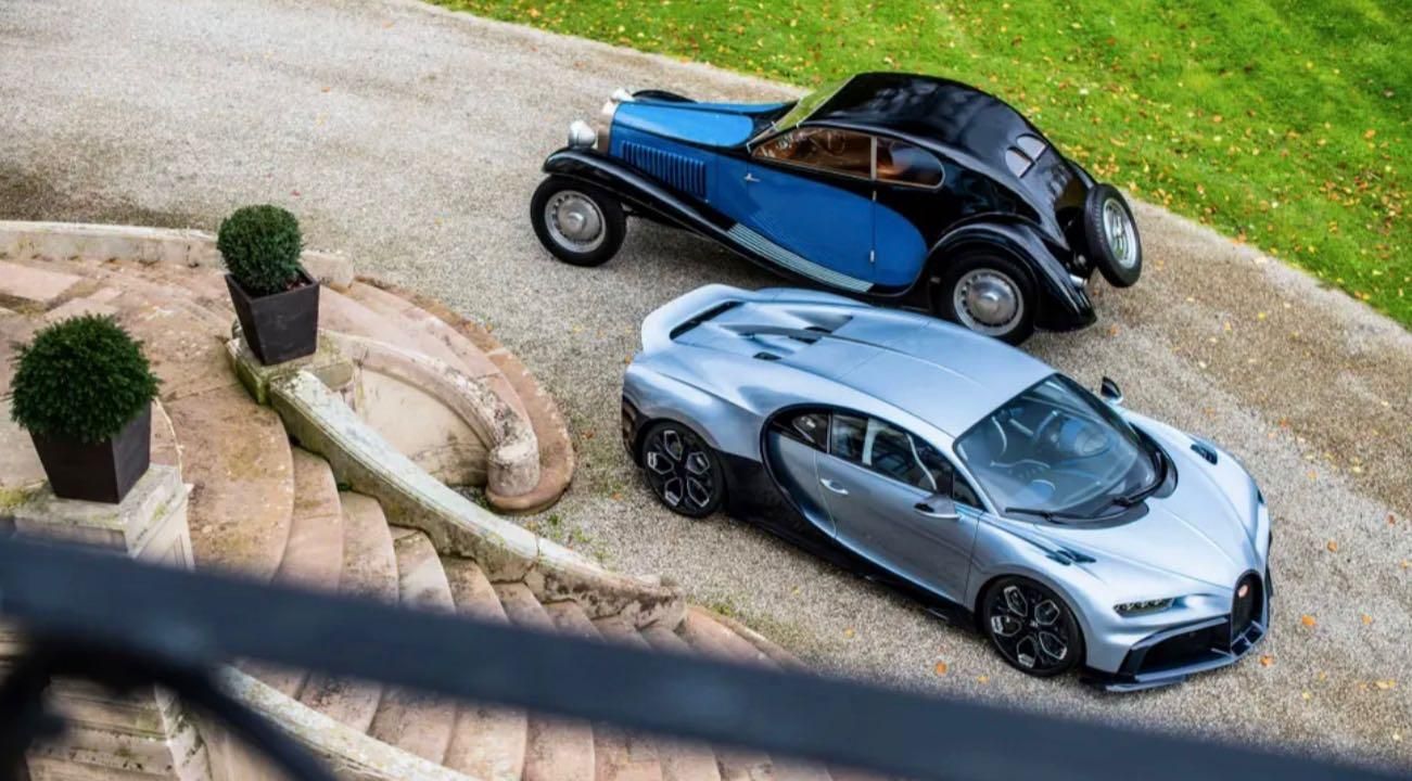 Bugatti Chiron Profilée