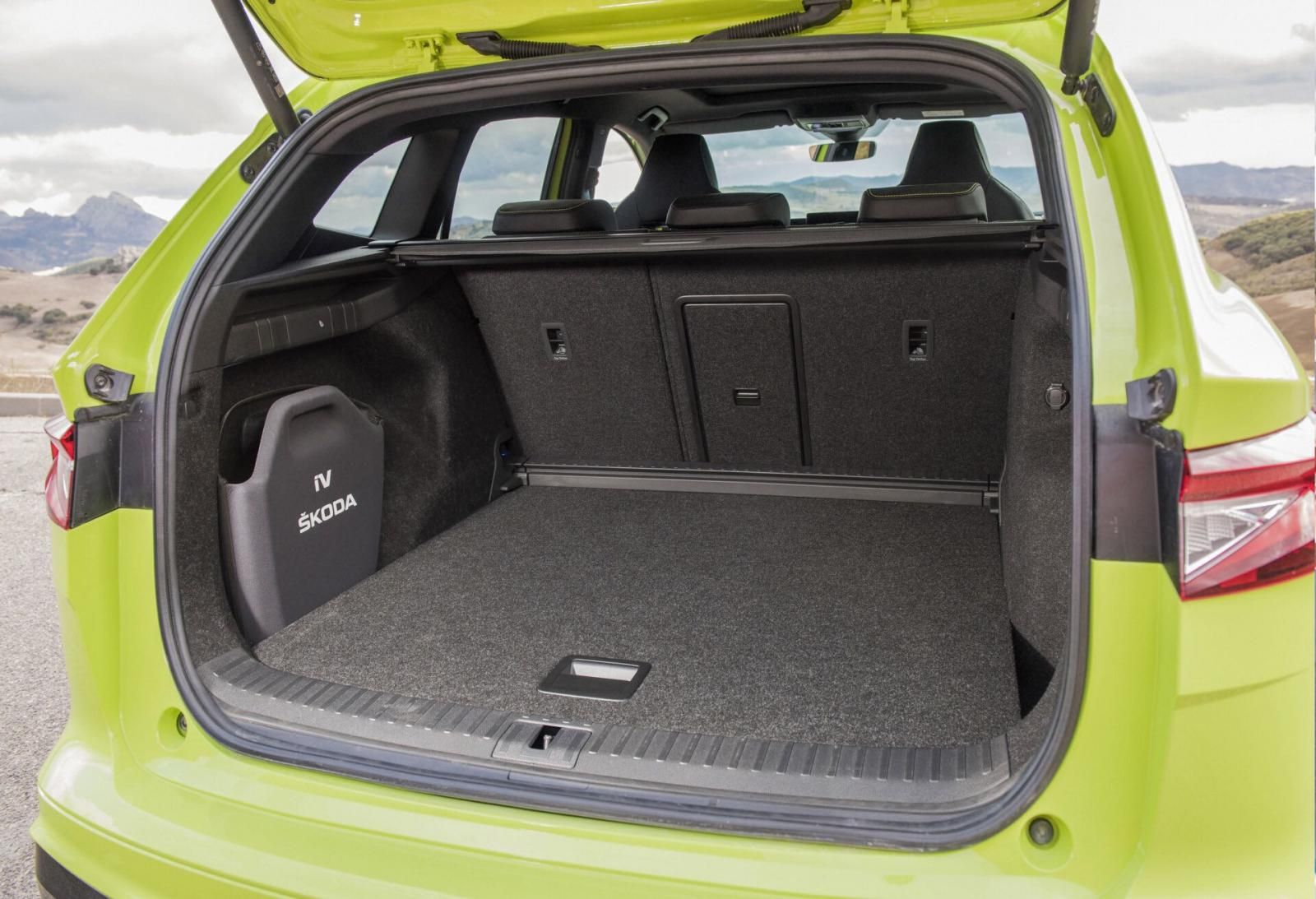 Skoda Enyaq RS iV bagagliaio