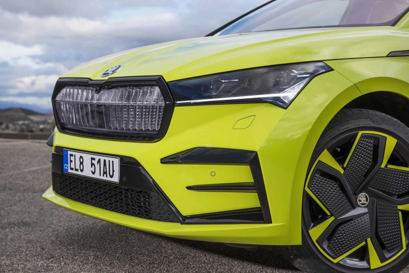 Skoda Enyaq RS iV frontale