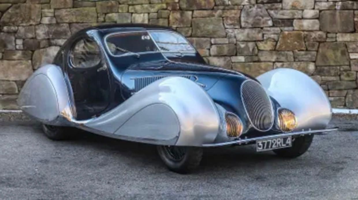 Talbot-Lago T150-C-SS Teardrop Coupe - 1937