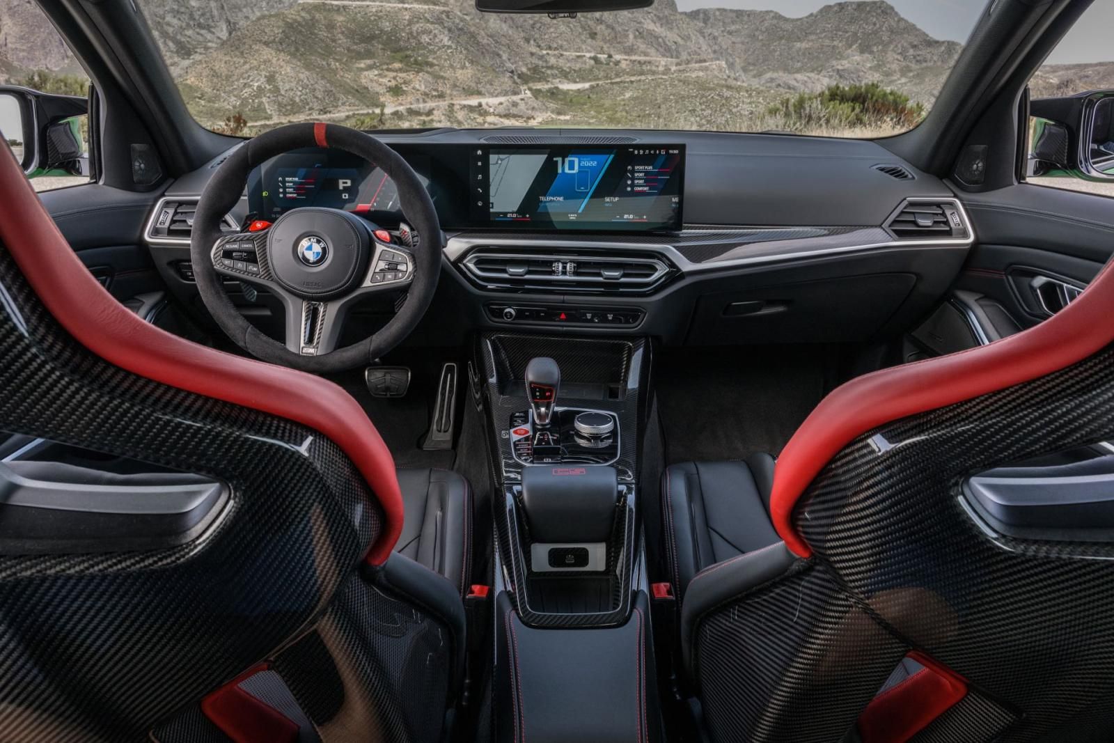 BMW M3 CS 2023 interno