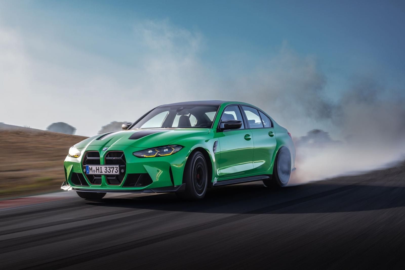 BMW M3 CS 2023 drifting