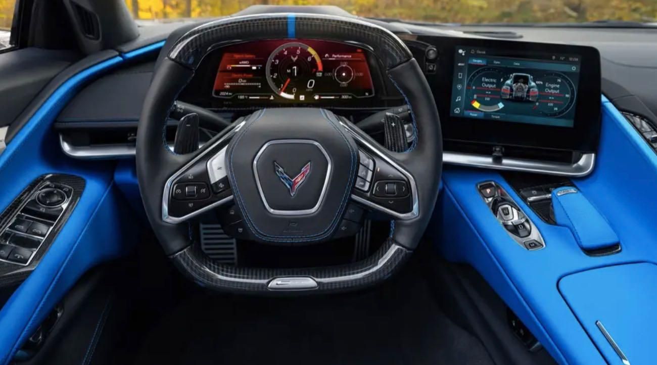 Chevrolet Corvette E-Ray AWD plancia