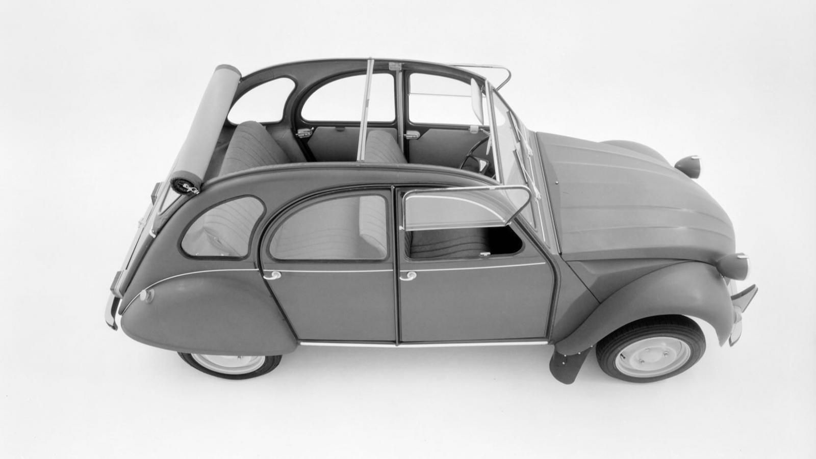 Citroën 2CV, tetto apribile