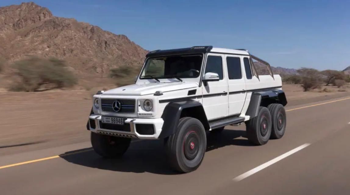 Texas Armoring Mercedes G63 AMG 6x6
