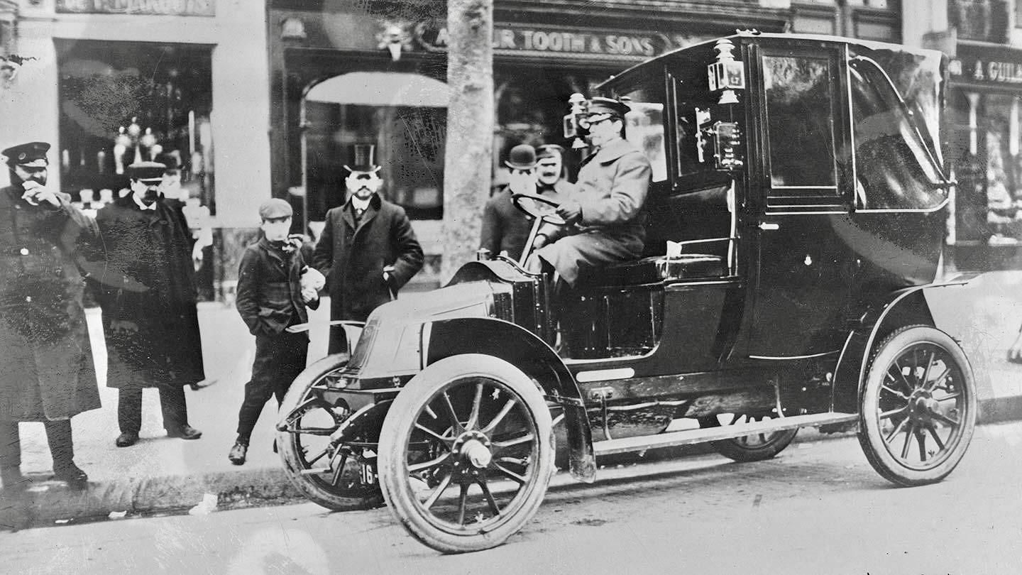 Renault Type AG1, primo taxi Parigi
