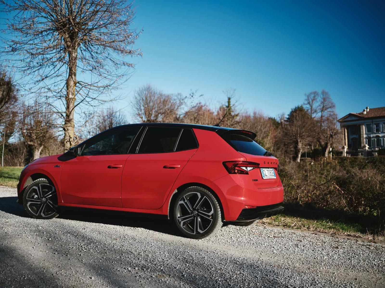 Skoda Fabia Sport Montecarlo - vista tre quarti posteriore
