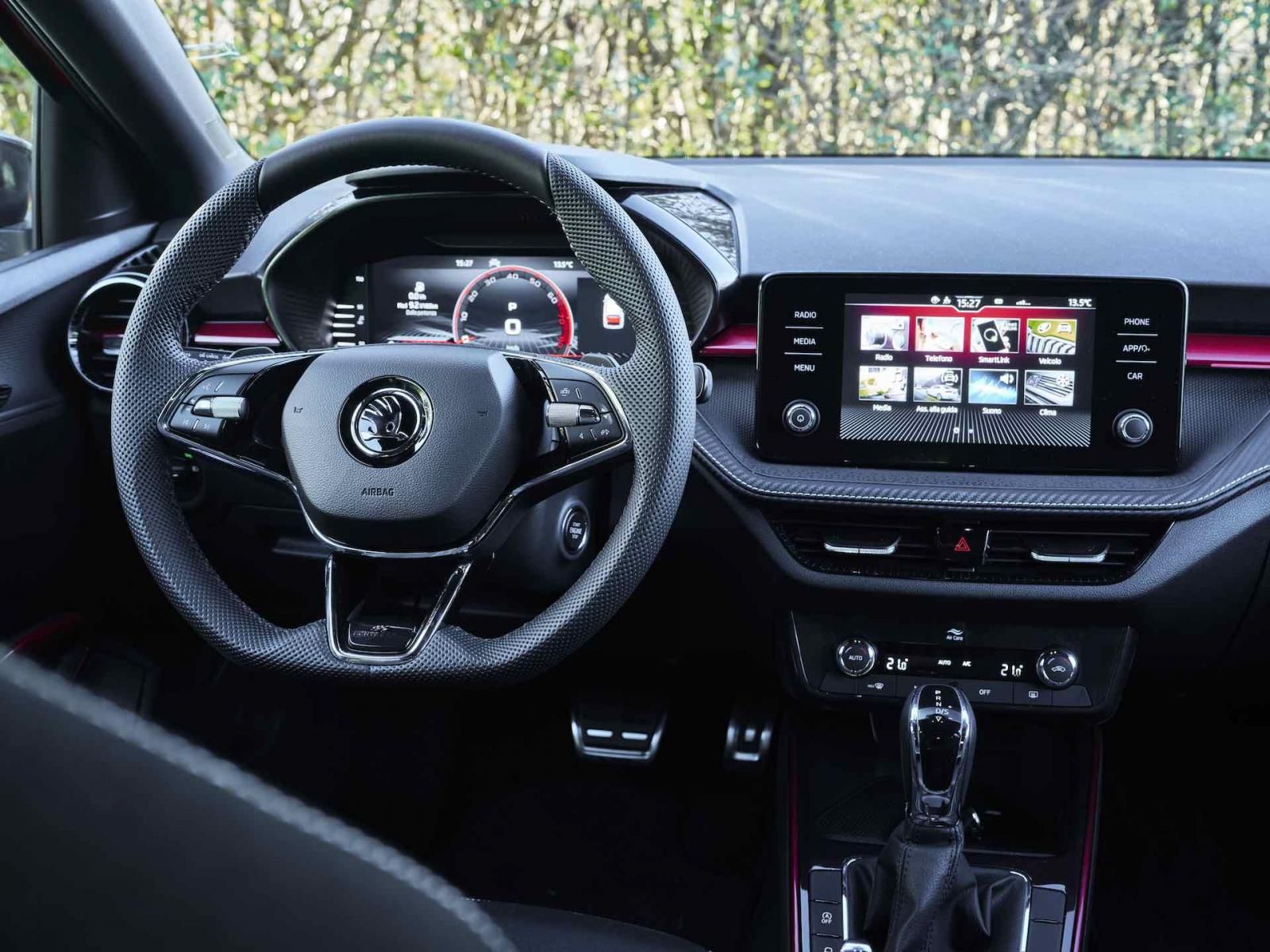 posto guida - Skoda Fabia Sport Montecarlo