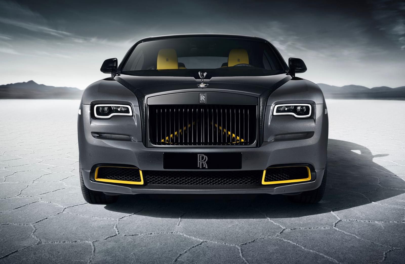 ROLLS-ROYCE BLACK BADGE WRAITH BLACK ARROW frontale