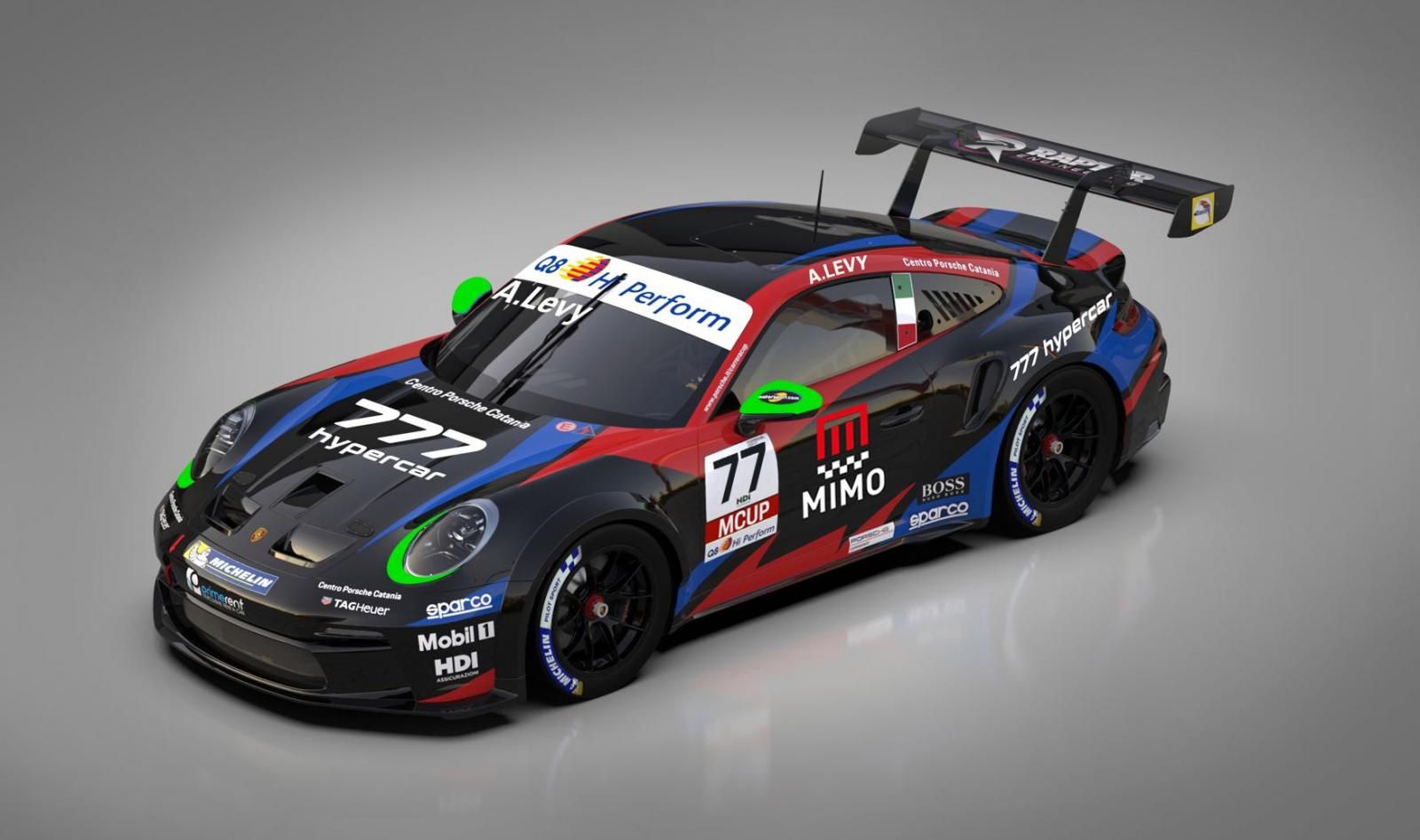 Andrea Levy team Raptor Engineering Porsche Carrera Cup 2023