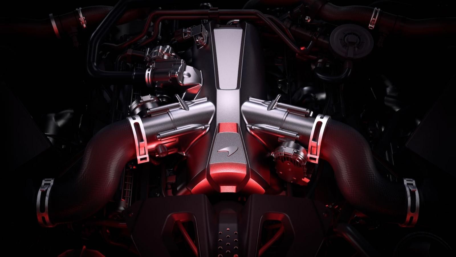 McLaren 750S Coupé, il motore 4.0 litri V8