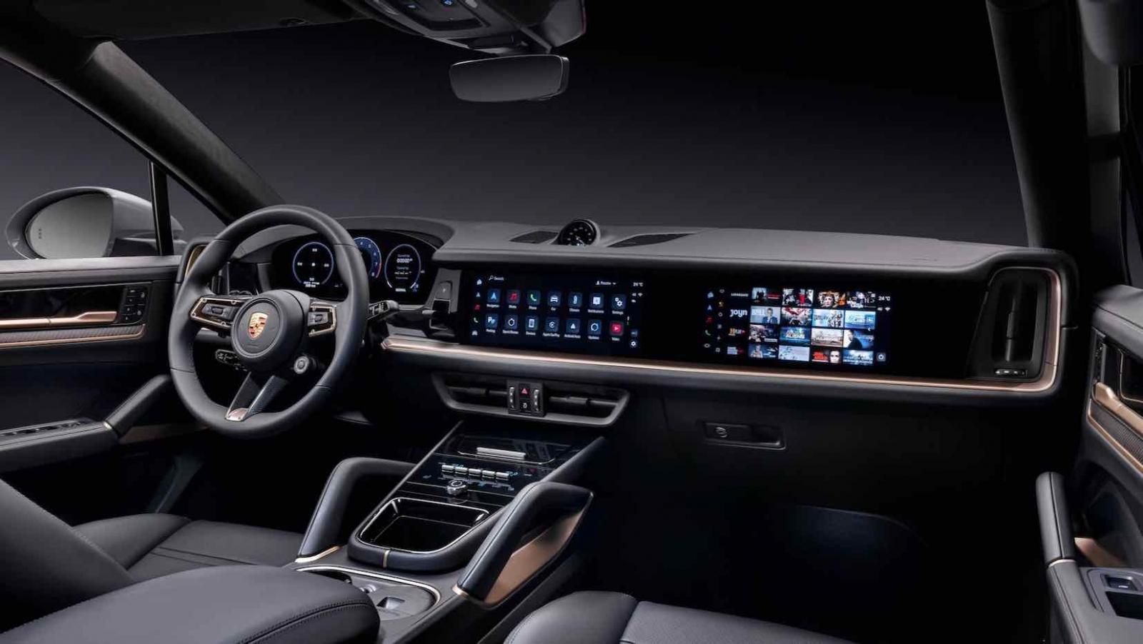Porsche Cayenne 2023, la nuova plancia