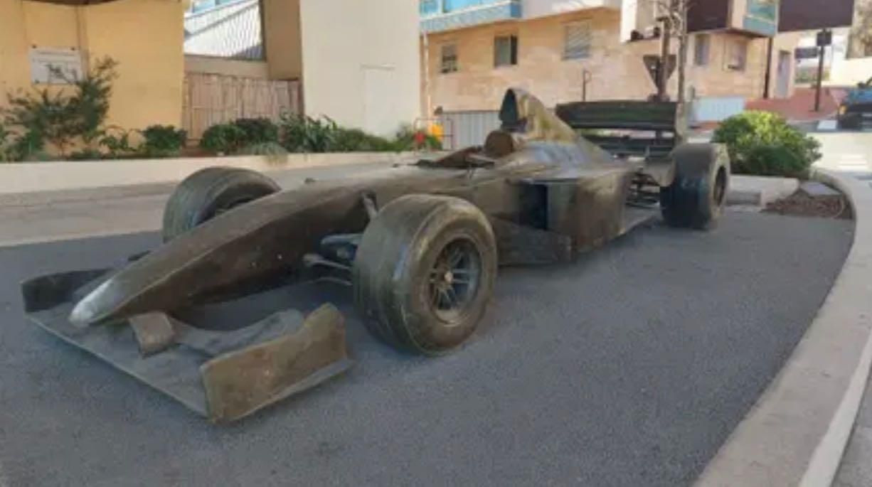 Scultura Mika Hakkinen Monte Carlo