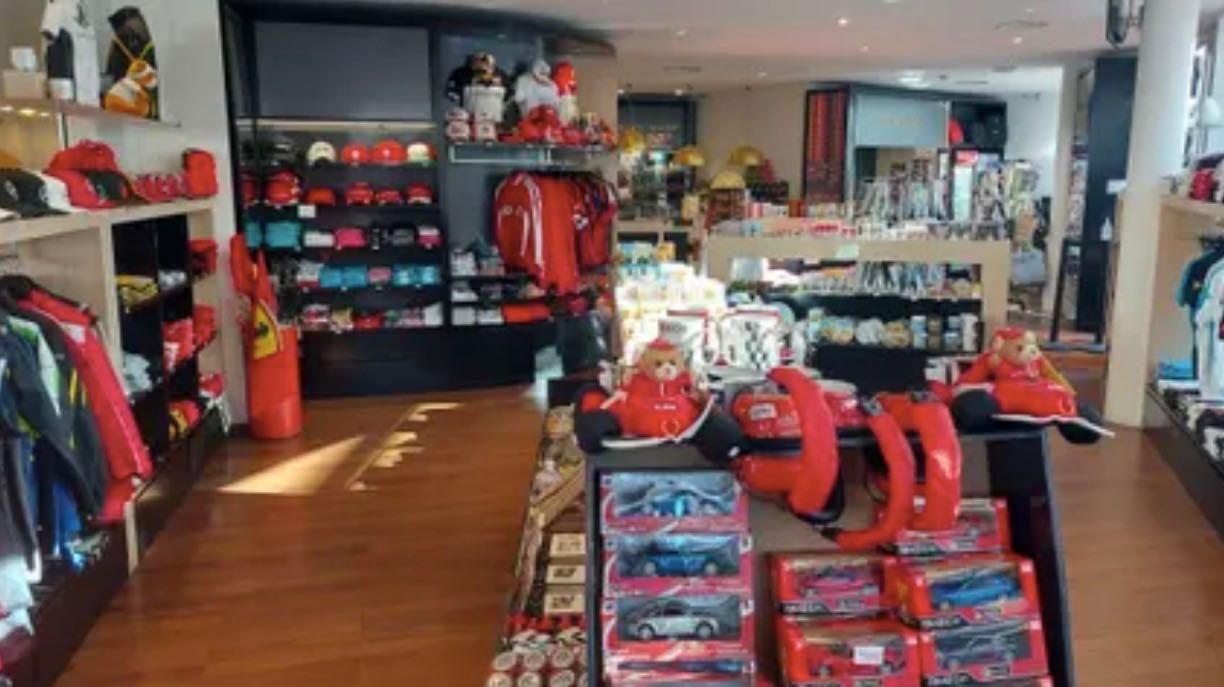 negozio souvenir F1 Monte Carlo