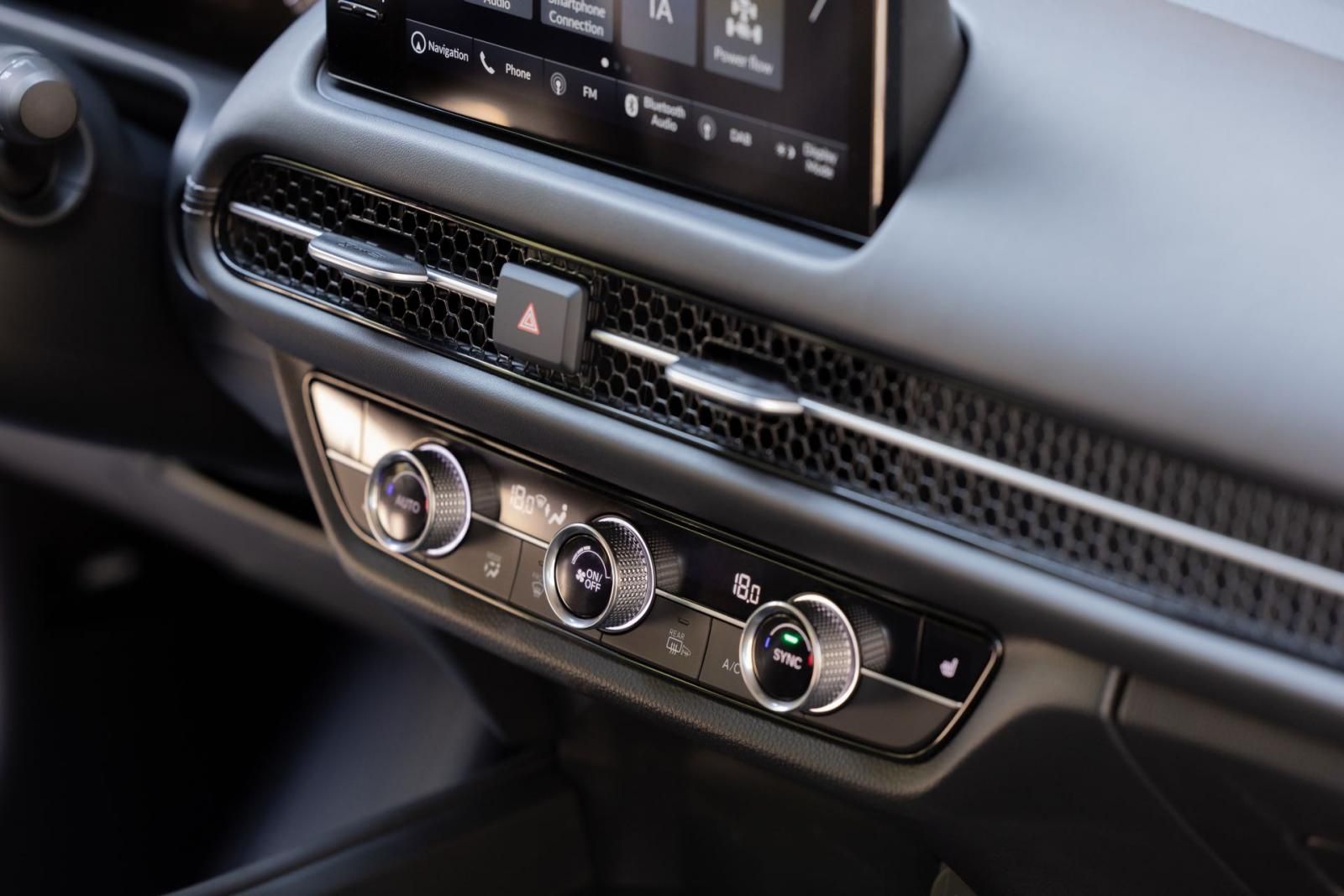 Honda ZR-V comandi clima