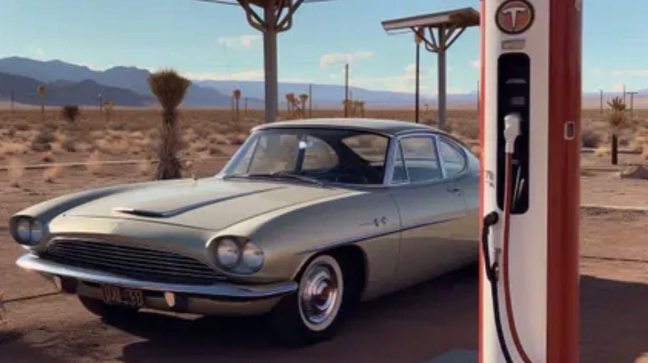 Ipotesi Tesla Model 3 del 1967