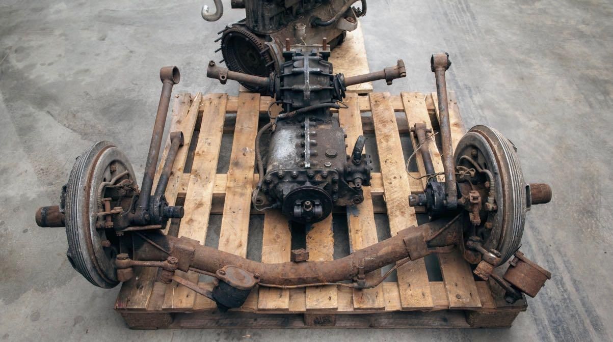 Ferrari 550 Mondial Spider incidentata