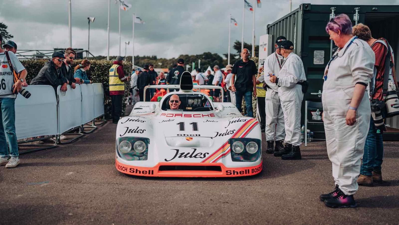 Porsche 936 Le mans, video onboard a Goodwood