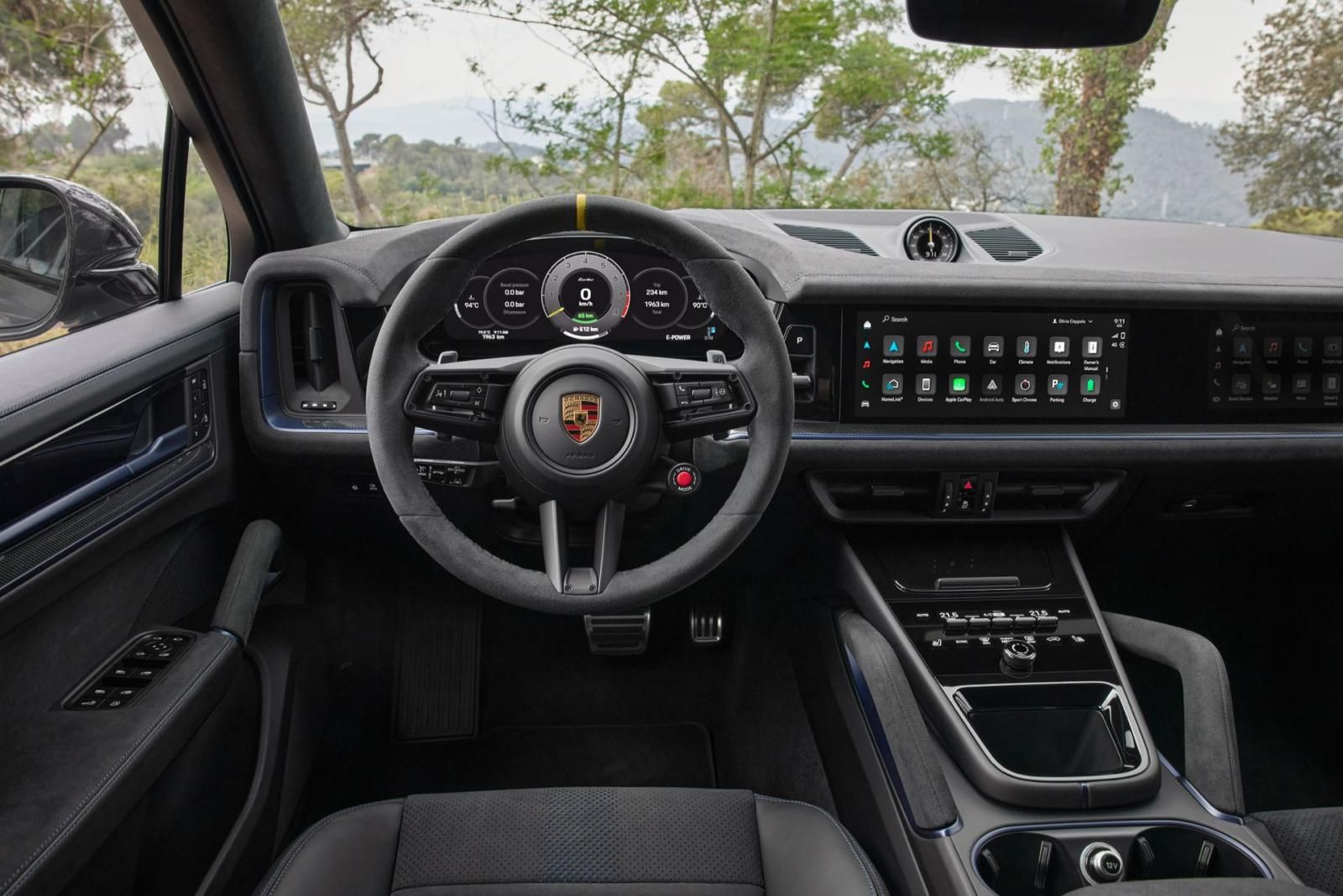 Porsche Cayenne Turbo E-Hybrid plancia
