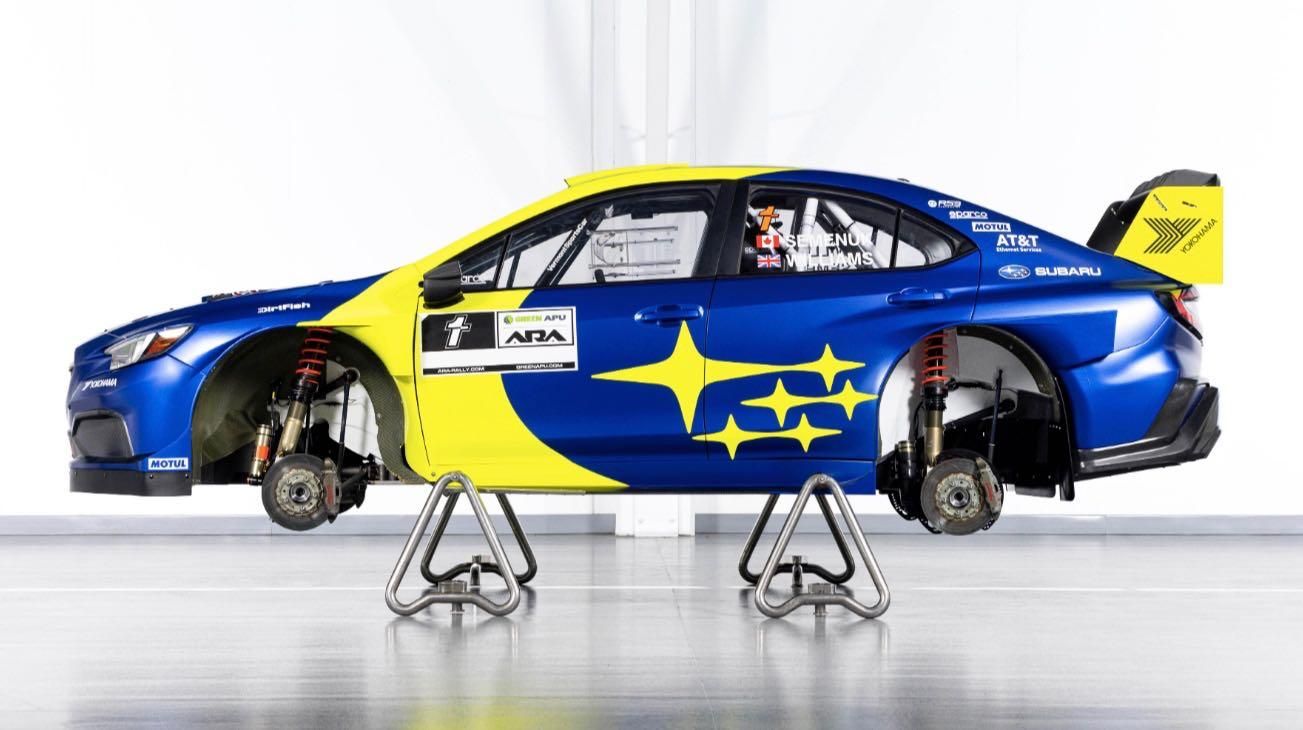 Subaru WRX rally USA