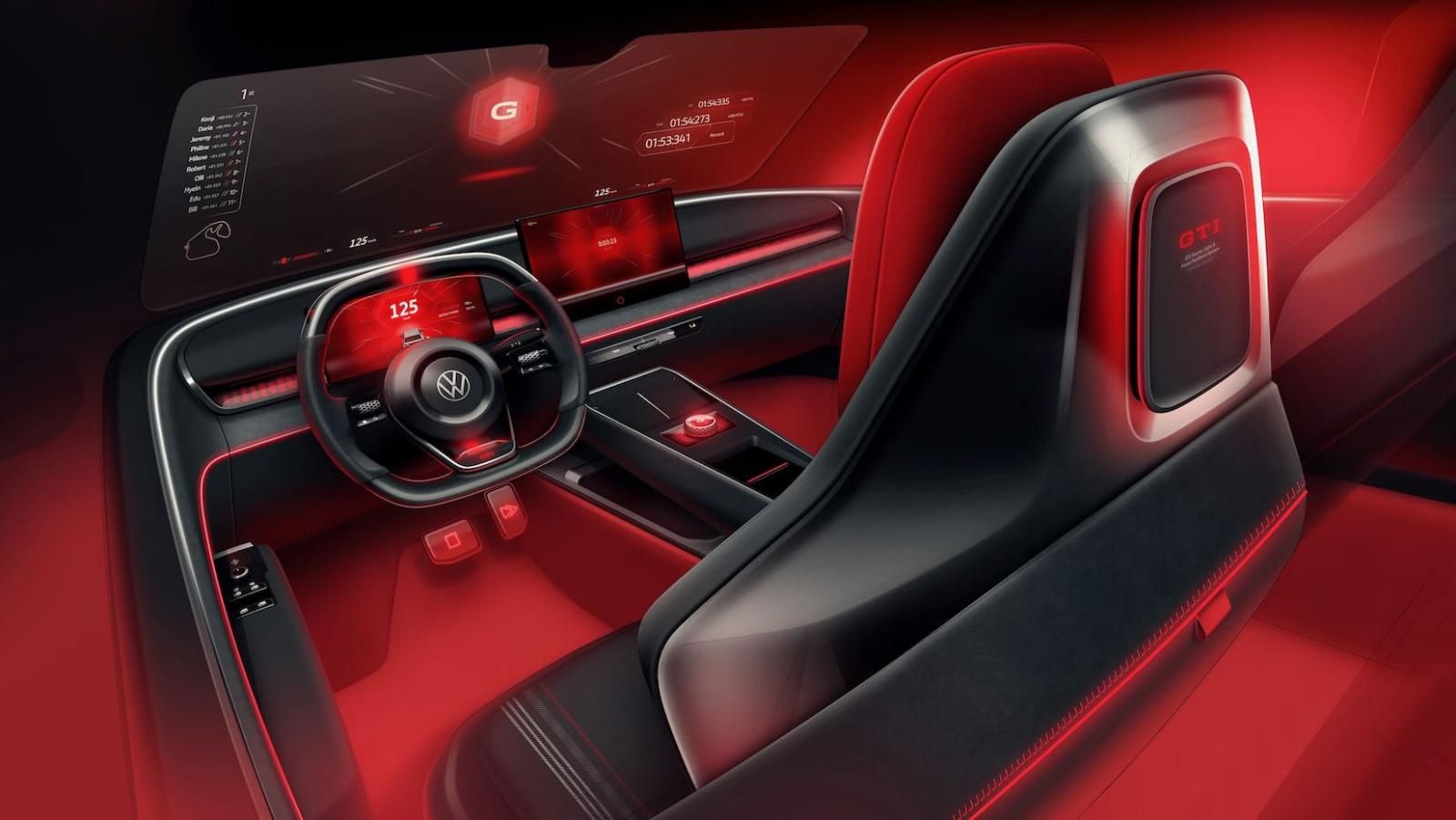 Volswagen ID.GTI Concept, posto guida