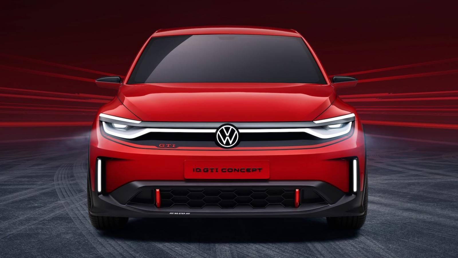 Volswagen ID.GTI Concept vista di fronte