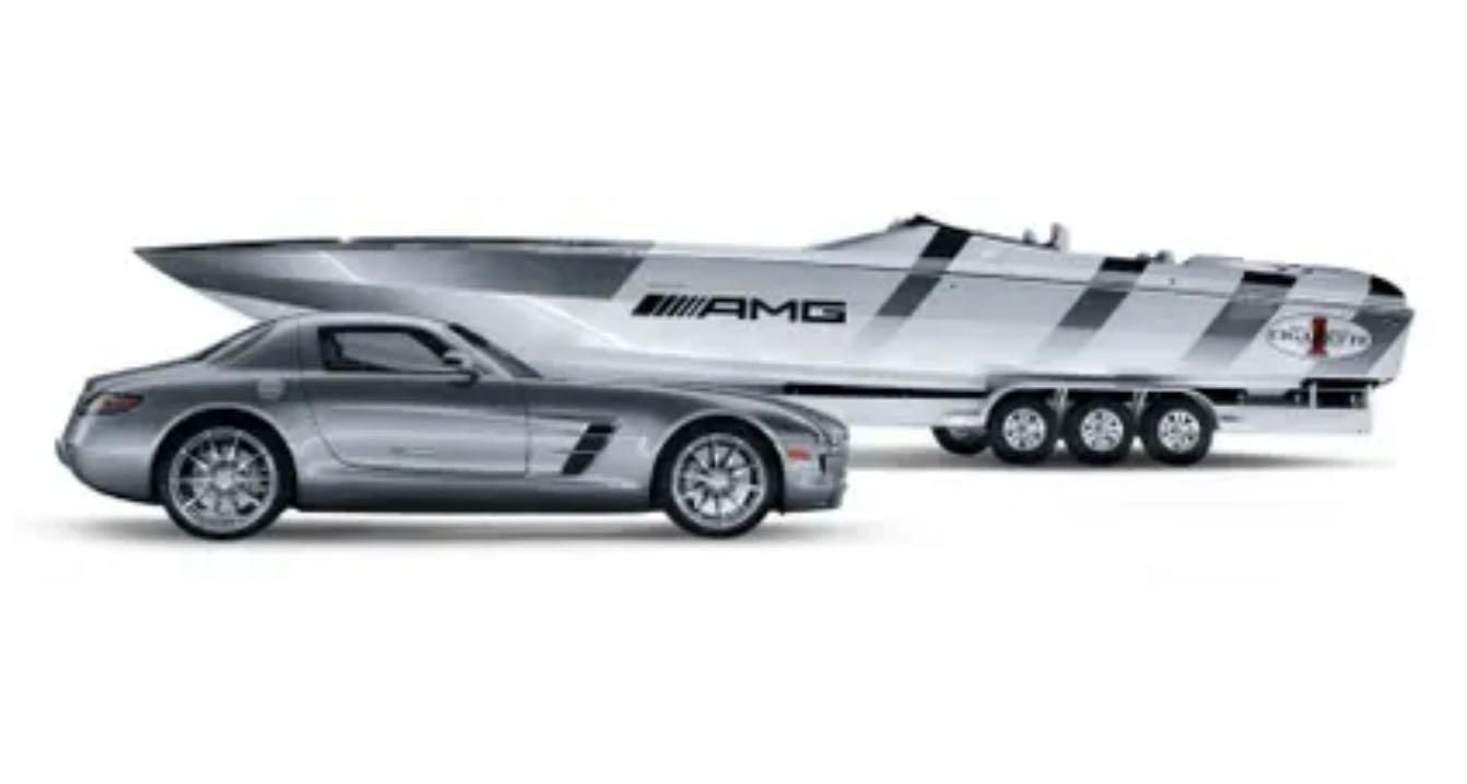 Cigarette Mercedes SLS AMG