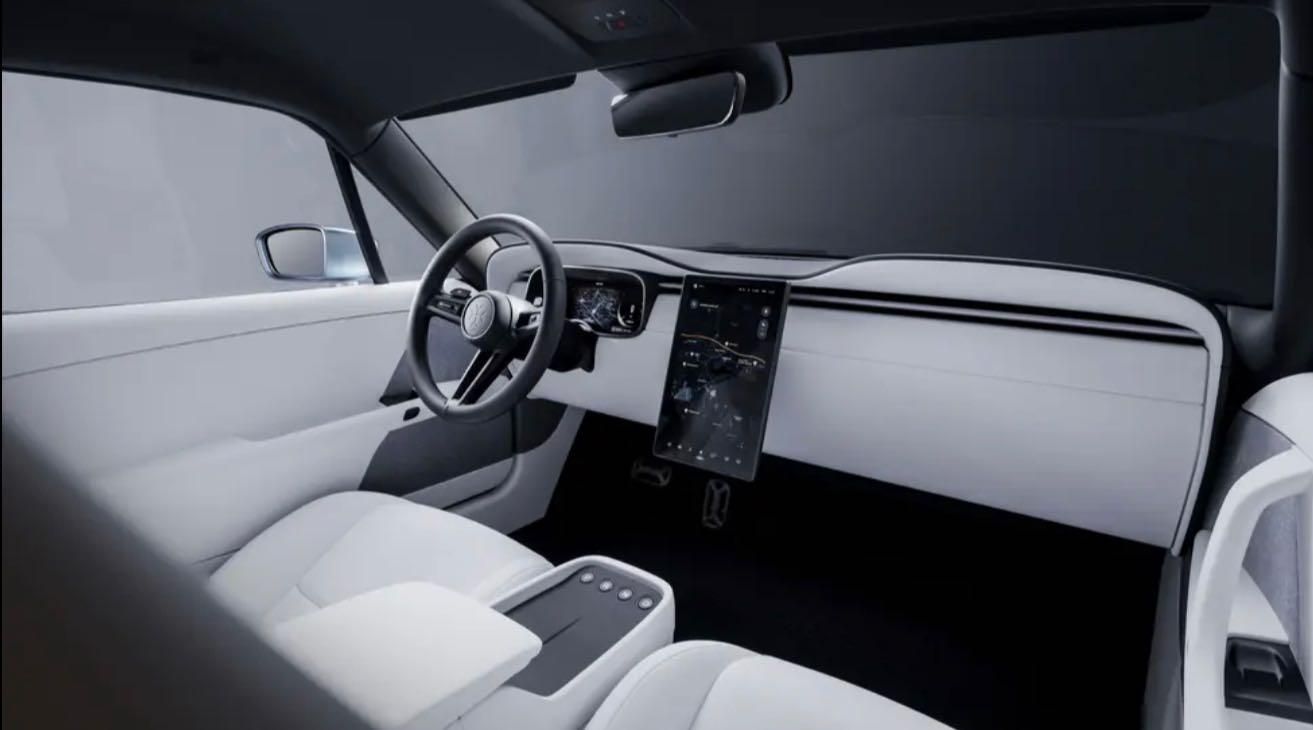 Charge Cars Ford Mustang Fastback elettrica plancia