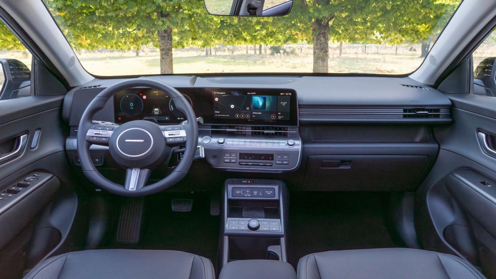 Hyundai KONAe, gli interni
