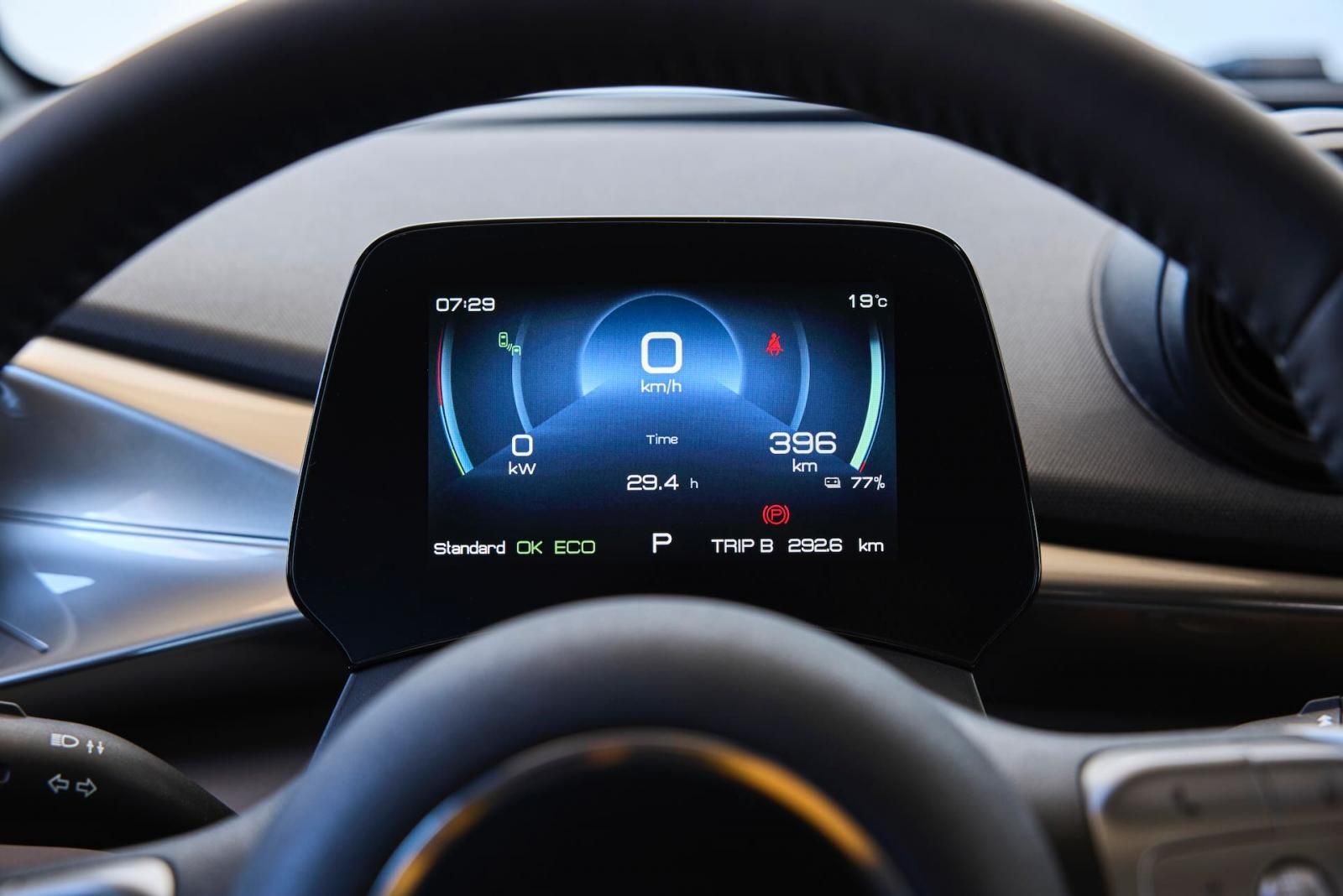 BYD Dolphin Comfort strumentazione