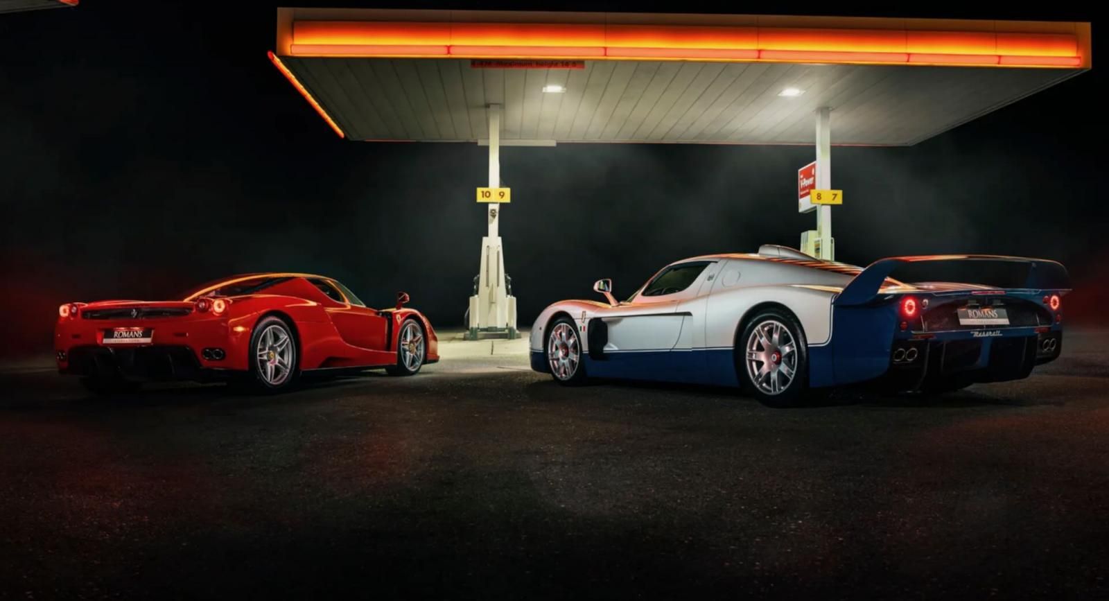 Ferrari Enzo e Maserati MC 12