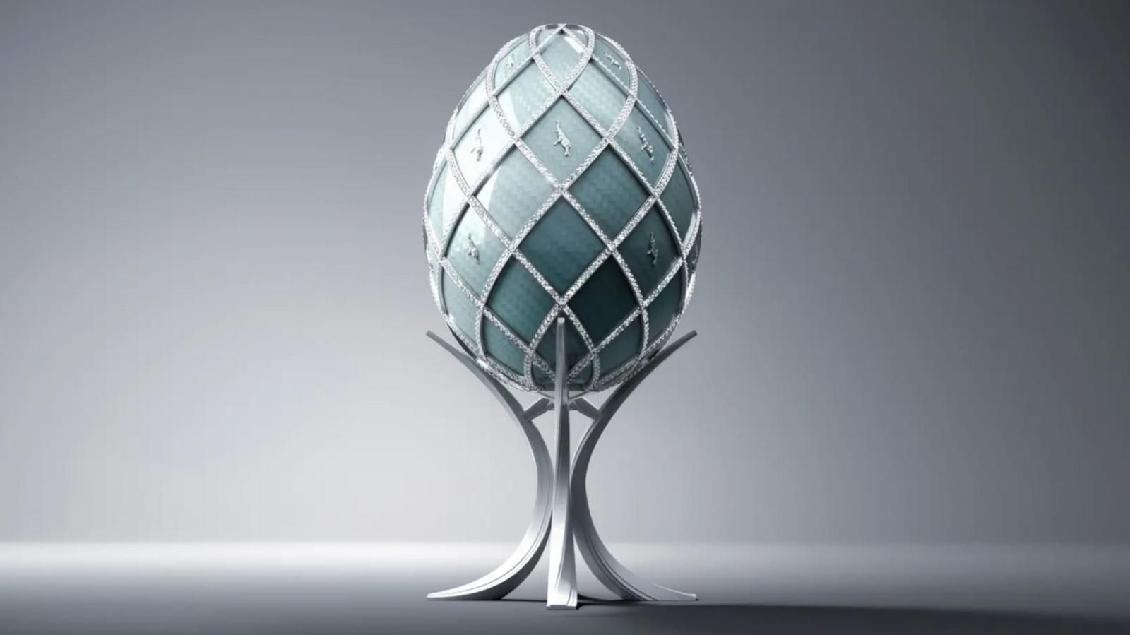 uova ornamentali Asprey Bugatti Egg Collection